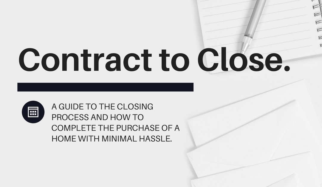 Contract to Close Checklist